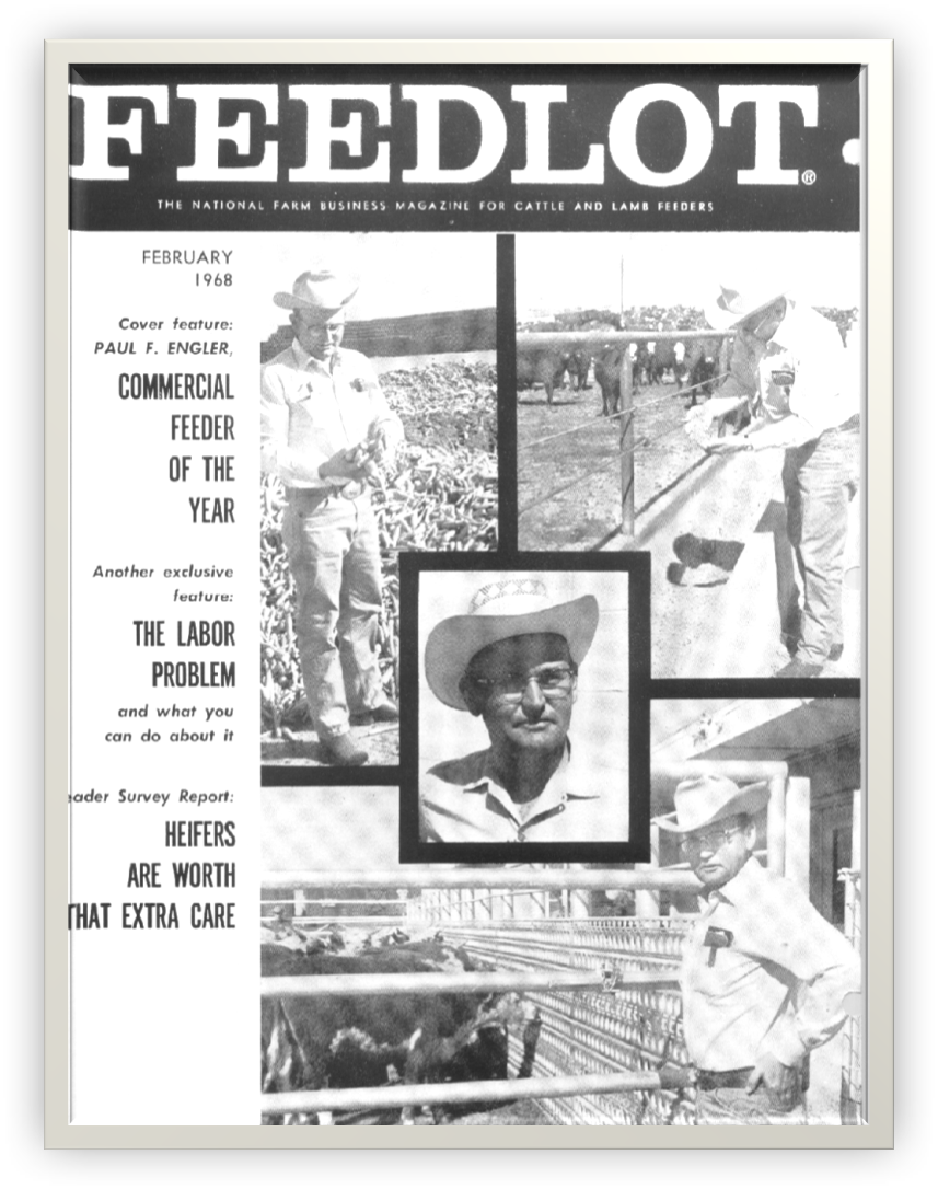 Paul Engler - 1968 Feedlot Magazine